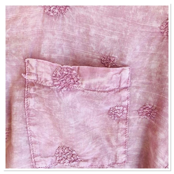 Anthropologie Pilcro And The Letterpress Whitney Trapeze Top Embroidered Size XS - Picture 2 of 6